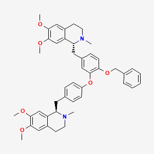 molecular formula C45H50N2O6 B591397 O-Benzyldauricine CAS No. 2748-99-4
