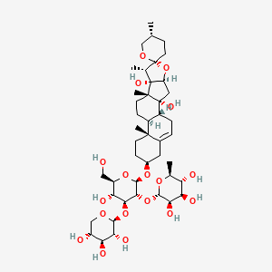 molecular formula C44H70O18 B591400 Cixiophiopogon A 