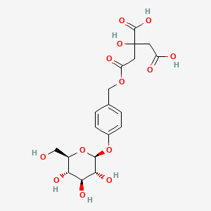 molecular formula C19H24O13 B591407 帕丽欣 E CAS No. 952068-57-4