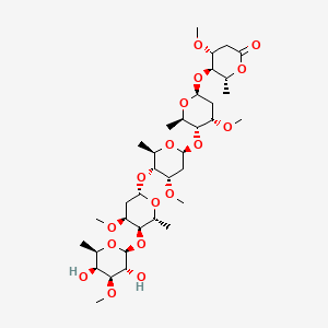 molecular formula C35H60O17 B591410 Perisesaccharide C 