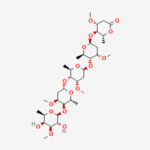 molecular formula C35H60O17 B591410 环绕糖 C CAS No. 1311473-28-5