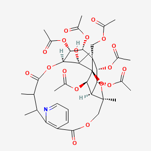 molecular formula C38H47NO18 B591411 Euonymine CAS No. 150881-01-9