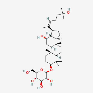 molecular formula C36H62O8 B591419 Pseudoginsenoside Rh2 