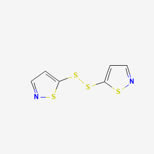molecular formula C6H4N2S4 B591426 NU9056 
