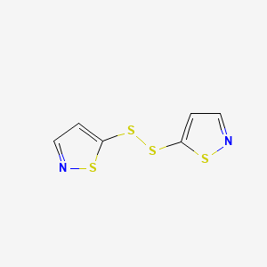 5-(1,2-Thiazol-5-yldisulfanyl)-1,2-thiazole