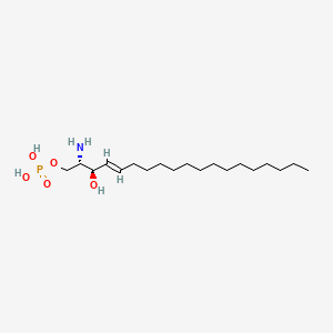 molecular formula C19H40NO5P B591433 D-erythro-Sphingosine-C19-1-phosphate CAS No. 1569614-25-0