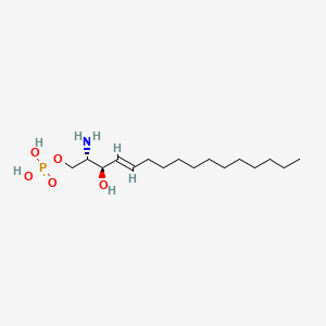 molecular formula C16H34NO5P B591434 C16-Sphingosine-1-phosphate 