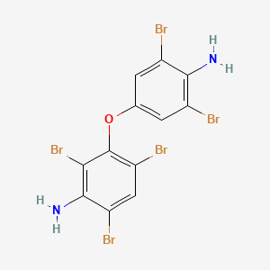 3-(4-Amino-3,5-dibromophenoxy)-2,4,6-tribromoaniline