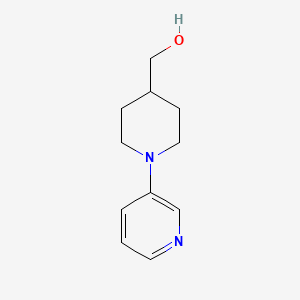(1-(Pyridin-3-yl)piperidin-4-yl)methanol