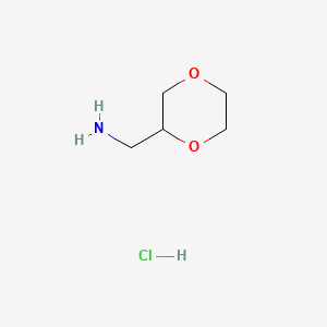 (1,4-Dioxan-2-yl)methanamine hydrochloride