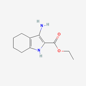 ethyl 3-amino-4,5,6,7-tetrahydro-1H-indole-2-carboxylate