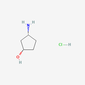 (1S,3R)-3-Aminocyclopentanol hydrochloride