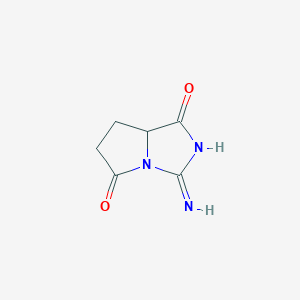 3-Amino-7,7a-dihydro-1H-pyrrolo[1,2-c]imidazole-1,5(6H)-dione