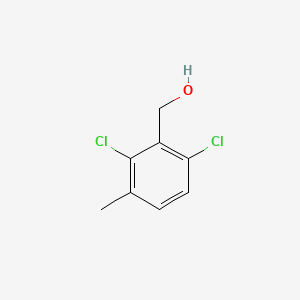 molecular formula C8H8Cl2O B591521 (2,6-Dichloro-3-methylphenyl)methanol CAS No. 1378814-84-6