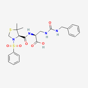 molecular formula C23H28N4O6S2 B591522 TC-I 15 