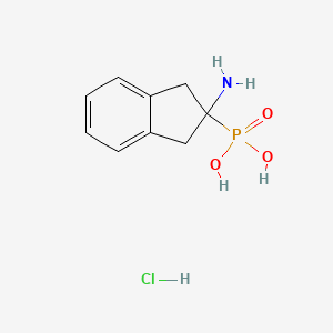 2-Aminoindan-2-phosphonic acid hydrochloride