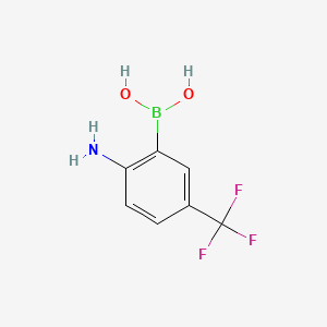 (2-Amino-5-(trifluoromethyl)phenyl)boronic acid