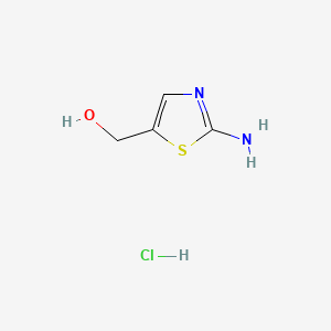 B591534 (2-Aminothiazol-5-yl)methanol hydrochloride CAS No. 1640995-62-5