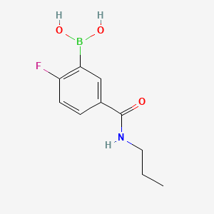 (2-Fluoro-5-(propylcarbamoyl)phenyl)boronic acid