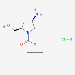 (2R,4R)-1-Boc-2-Hydroxymethyl-4-aminopyrrolidine hydrochloride