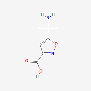 5-(2-Aminopropan-2-yl)isoxazole-3-carboxylic acid