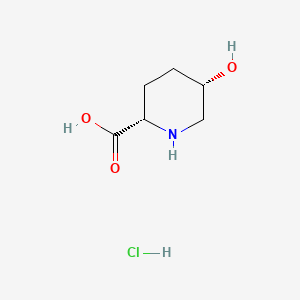 (2s,5s)-5-Hydroxypiperidine-2-carboxylic acid hydrochloride