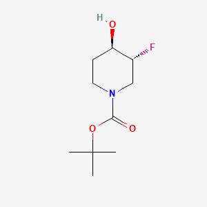 (3R,4R)-tert-Butyl 3-fluoro-4-hydroxypiperidine-1-carboxylate