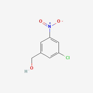 molecular formula C7H6ClNO3 B591652 (3-Chloro-5-nitrophenyl)methanol CAS No. 79944-62-0