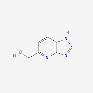 molecular formula C7H7N3O B591670 (3H-Imidazo[4,5-b]pyridin-5-yl)methanol CAS No. 1352911-89-7