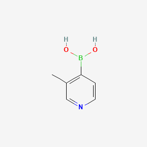 molecular formula C6H8BNO2 B591674 (3-Methylpyridin-4-yl)boronic acid CAS No. 894808-72-1