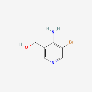 molecular formula C6H7BrN2O B591708 (4-Amino-5-bromopyridin-3-yl)methanol CAS No. 1806995-45-8