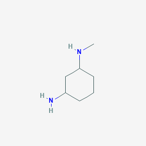 molecular formula C7H16N2 B059172 n1-Methylcyclohexane-1,3-diamine CAS No. 1314927-59-7