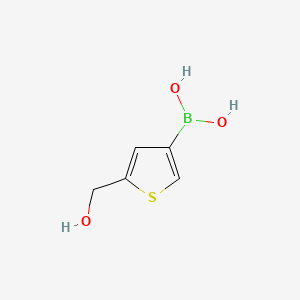 (5-(Hydroxymethyl)thiophen-3-yl)boronic acid