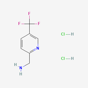 (5-(Trifluoromethyl)pyridin-2-yl)methanamine dihydrochloride