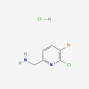 (5-Bromo-6-chloropyridin-2-yl)methanamine hydrochloride