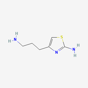 4-(3-Aminopropyl)-1,3-thiazol-2-amine