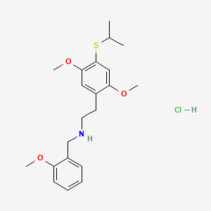 molecular formula C21H30ClNO3S B591747 25T4-NBOMe (hydrochloride) CAS No. 1566571-73-0