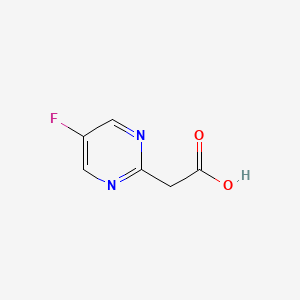 (5-Fluoropyrimidin-2-yl)acetic acid