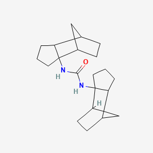 molecular formula C21H32N2O B5917694 Urea, N,N'-bis(perhydro-4,7-methanoindan-3a-yl)- CAS No. 300544-08-5