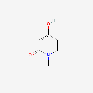 molecular formula C6H7NO2 B591780 4-羟基-1-甲基-2-吡啶酮 CAS No. 40357-87-7
