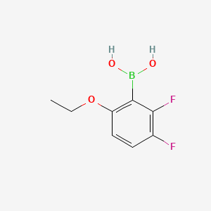 molecular formula C8H9BF2O3 B591781 (6-乙氧基-2,3-二氟苯基)硼酸 CAS No. 1309980-95-7
