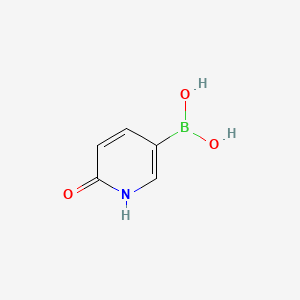 molecular formula C5H6BNO3 B591785 6-羟基吡啶-3-基硼酸 CAS No. 903899-13-8