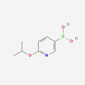 molecular formula C8H12BNO3 B591786 (6-Isopropoxypyridin-3-yl)boronic acid CAS No. 870521-30-5