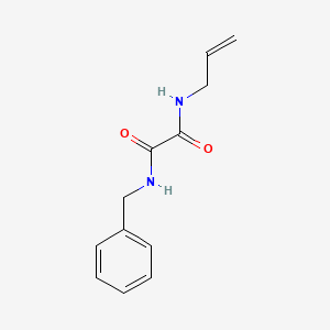 molecular formula C12H14N2O2 B5917883 Ethanediamide, N-allyl-N'-benzyl- CAS No. 5379-44-2
