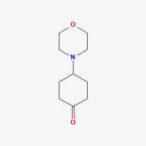 molecular formula C10H17NO2 B591797 4-Morpholinocyclohexanone CAS No. 139025-93-7