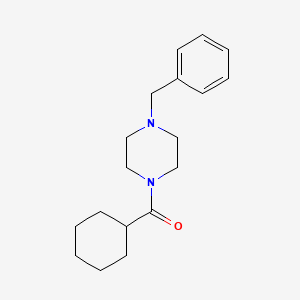 molecular formula C18H26N2O B5918071 (4-Benzylpiperazin-1-yl)(cyclohexyl)methanone 