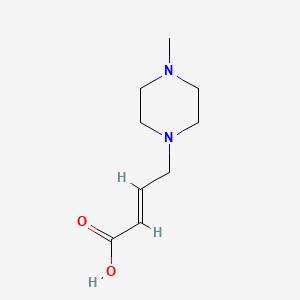 (E)-4-(4-Methylpiperazin-1-yl)but-2-enoic acid