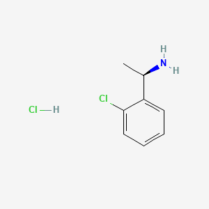 molecular formula C8H11Cl2N B591824 (R)-1-(2-Chlorophenyl)ethanamine hydrochloride CAS No. 1167414-92-7