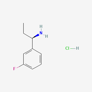 (R)-1-(3-Fluorophenyl)propan-1-amine hydrochloride