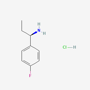 (1R)-1-(4-Fluorophenyl)propylamine hydrochloride